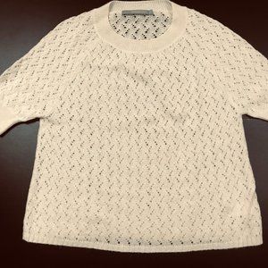 ANIMALE WOMENS BEAUTIFUL SS ALPACA SWEATER